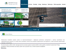 Tablet Screenshot of bauerpolska.pl